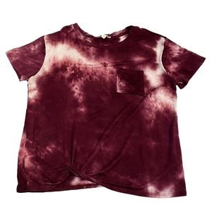 Stitch Fix Crown Of Hearts Tie Dye T-Shirt Youth Large